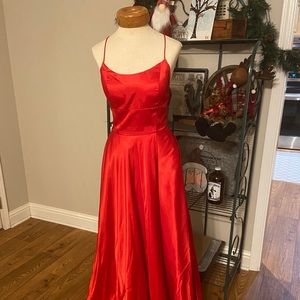 Sherri Hill red dress